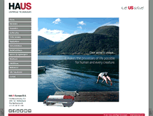 Tablet Screenshot of hauseurope.com